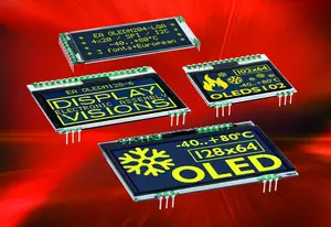 Les premiers écrans OLED au monde avec des broches pour un montage rapide
