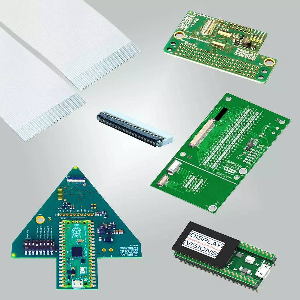 Carte d'adaptation pour écrans TFT / IPS, interface également pour le tactile Carte d'adaptation pour écrans TFT / IPS, interface également pour le tactile