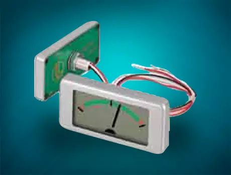 Aiguille LCD 9 segments avec montage monotrou 0...+1V : EA 4080-1710