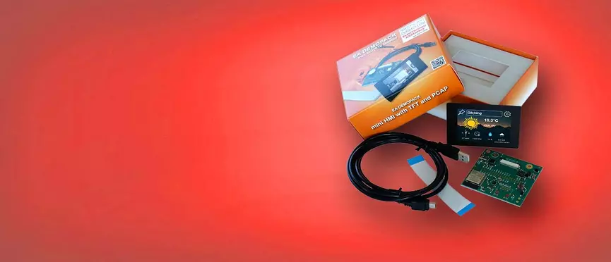 Offre du salon : unité de commande IPS avec WLAN et Bluetooth, y compris Touch