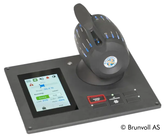 Commande de moteurs de bateaux (application)