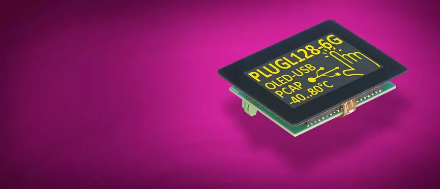 Modules série Ecrans intelligents avec USB, RS232, I²C et SPI comme OLED TFT ou LCD Modules série Ecrans intelligents avec USB, RS232, I²C et SPI comme OLED TFT ou LCD