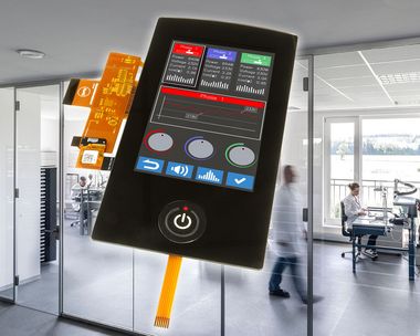 Solutions personnalisées de verre frontal de DISPLAY VISIONS