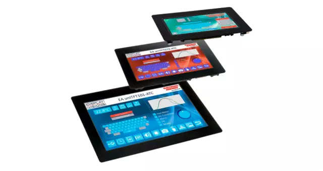 Unités tactiles HMI uniTFT avec intelligence
