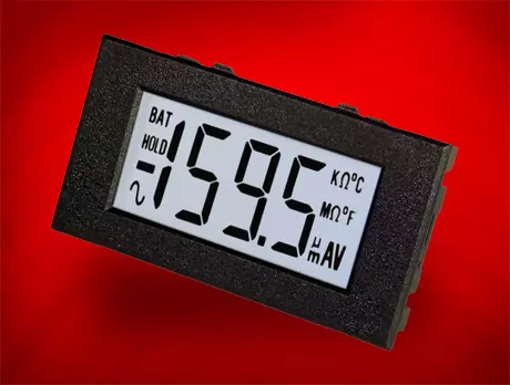 Mini-DVM à 3½ chiffres pour un fonctionnement en 5V ou 9V : EA VK-1000