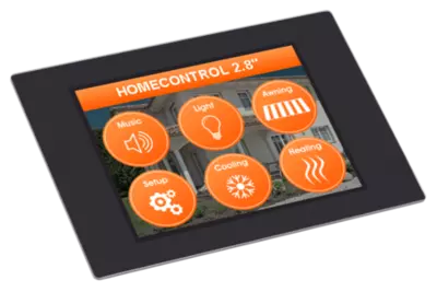 mini écran HMI tactile en technologie IPS, I²C, SPI et USB à encastrer, 3,3V mini écran HMI tactile en technologie IPS, I²C, SPI et USB à encastrer, 3,3V