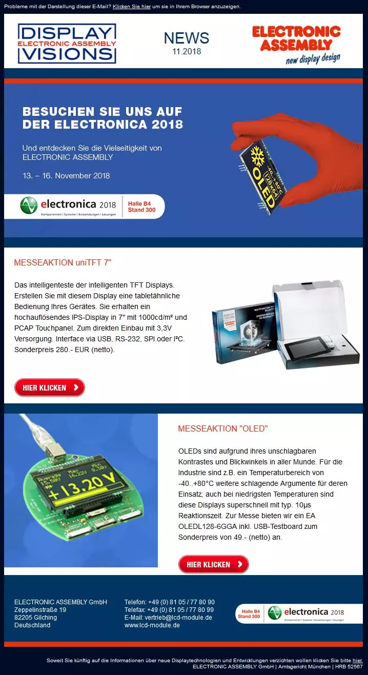 Hall B4-300 - juste à côté de l'information