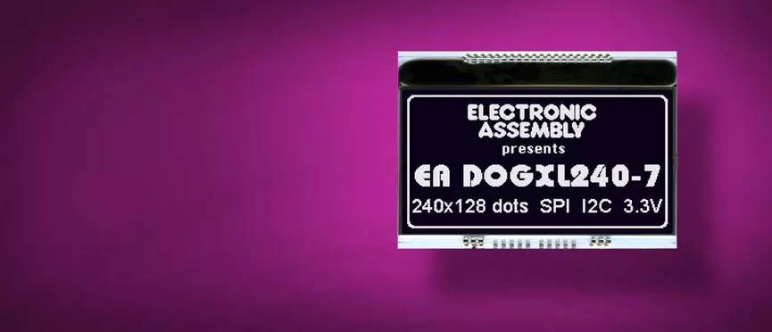 LCD Touch Display Graphique EA DOGXL240 comme Chip-On-Glass, Commandez directement ou achetez tout de suite dans notre Online Shop LCD Touch Display Graphique EA DOGXL240 comme Chip-On-Glass, Commandez directement ou achetez tout de suite dans notre Online Shop