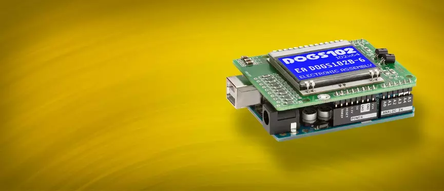 Série Chip-On-Glass Display